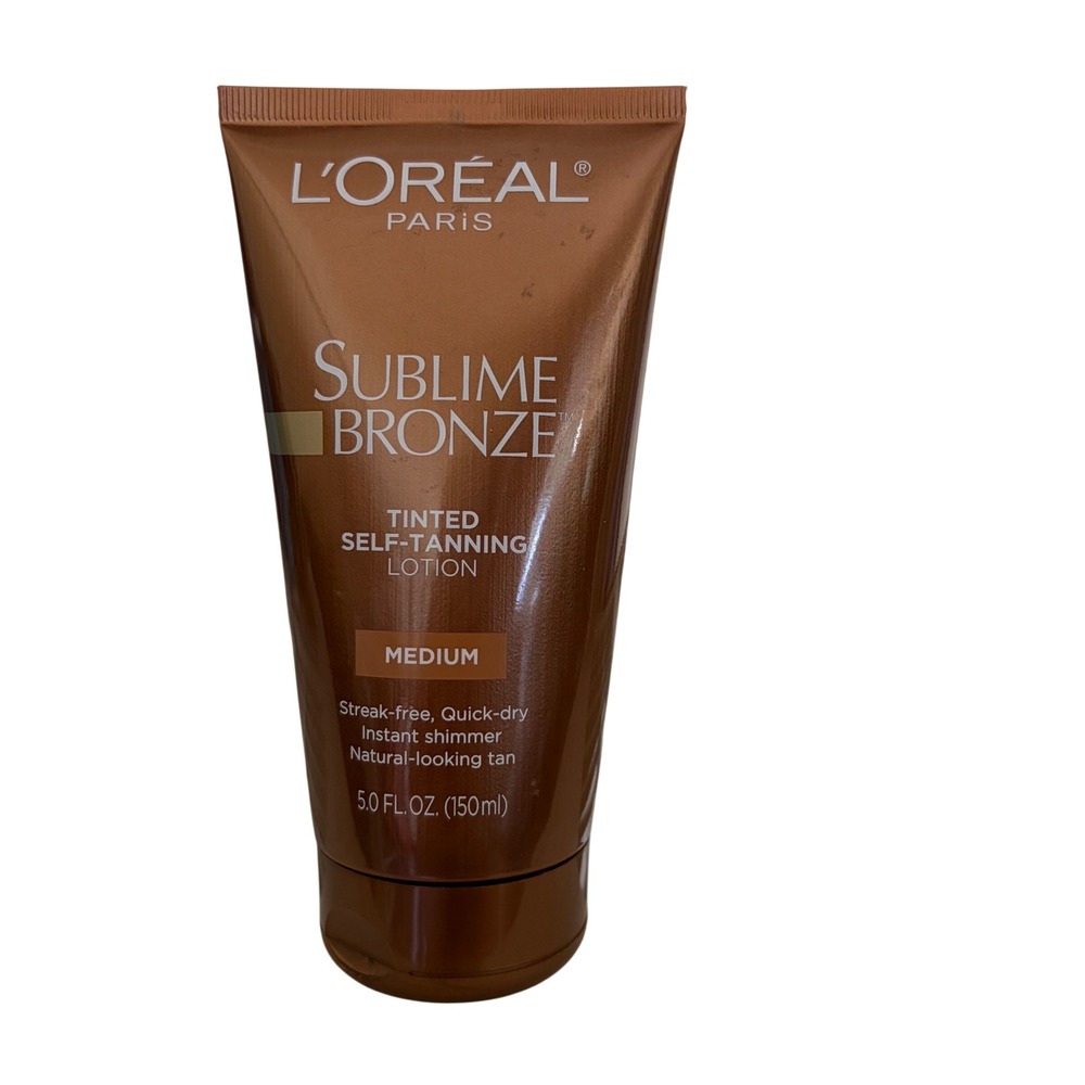 L'Oréal Sublime Bronze Tinted Self-Tanning Lotion Medium 5 oz